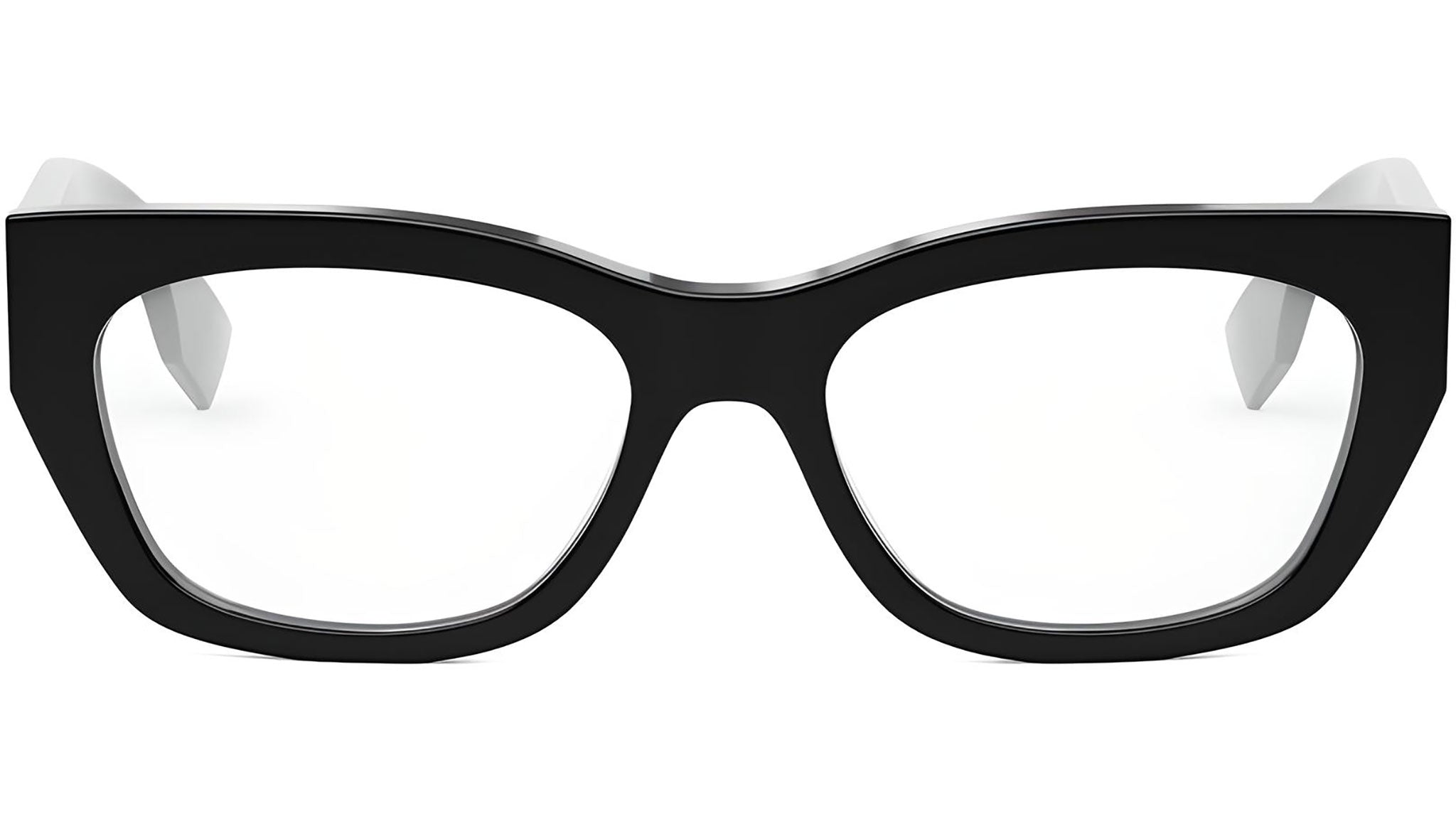 Baguette Black Rectangular Eyeglasses