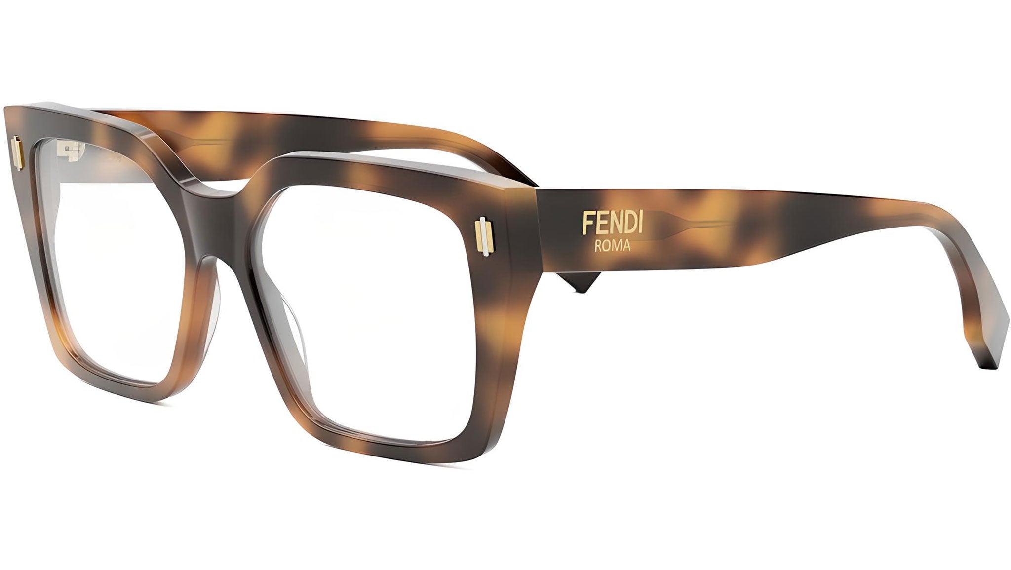 Fendi Roma Havana Square Eyeglasses