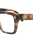 Fendi Roma Havana Square Eyeglasses