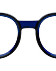 1384 Optical 01 Black on Blue