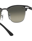 Clubmaster Metal RB3716 911871 matte black on silver