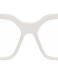 Fendi Roma White Square Eyeglasses