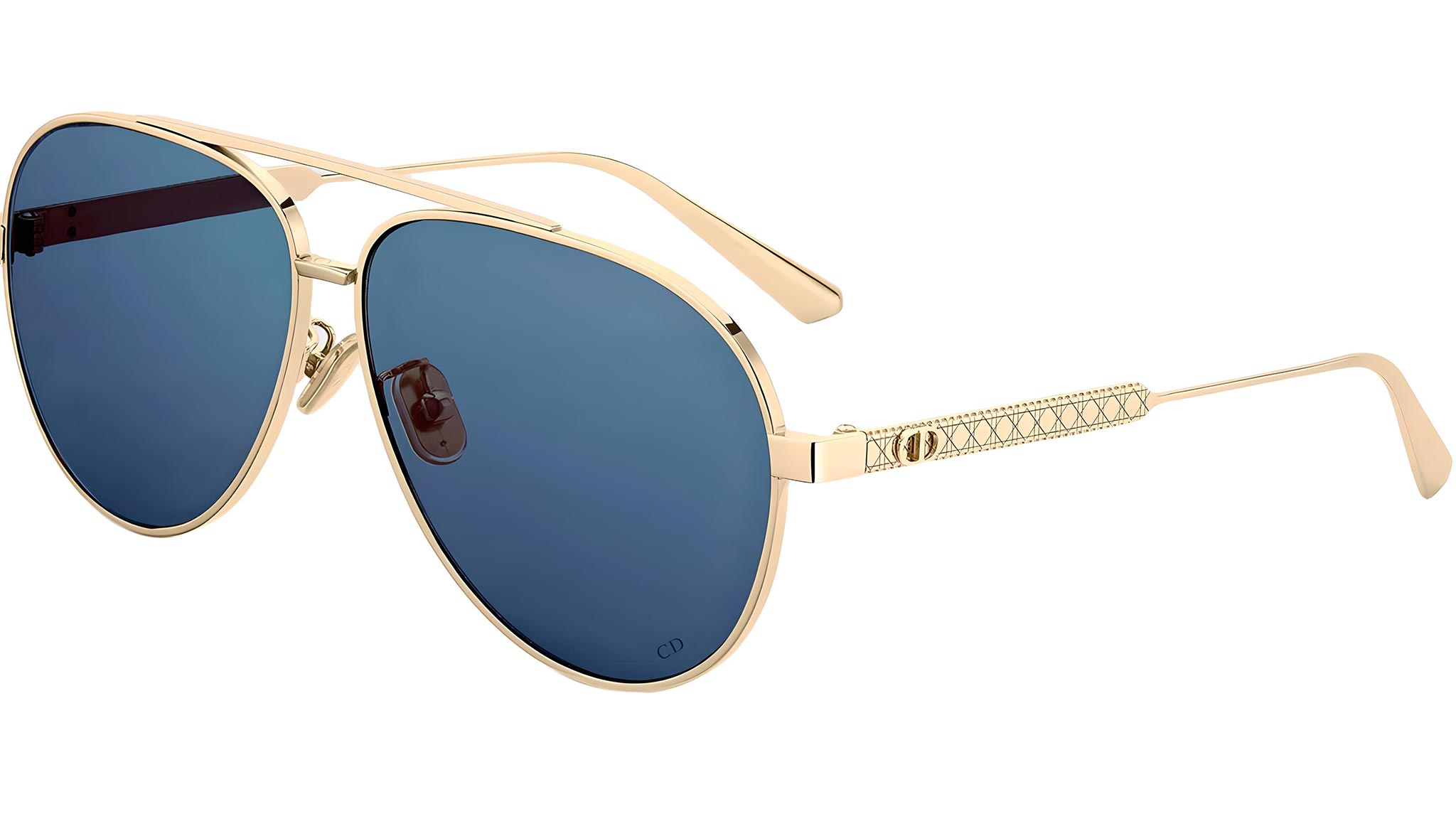 DiorCannage A1U Gold Pilot Sunglasses