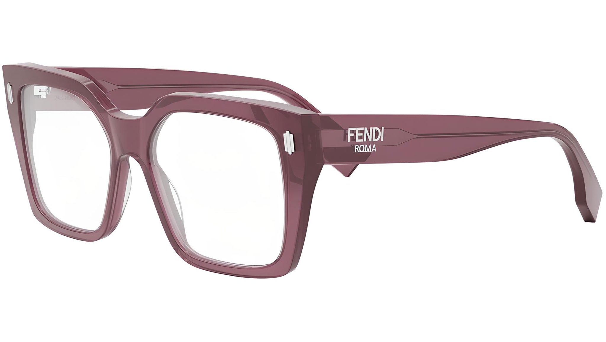 Fendi Roma Violet Square Eyeglasses