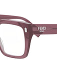 Fendi Roma Violet Square Eyeglasses