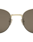 Fendi Travel Yellow Round Sunglasses