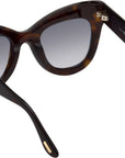 Karina FT0612 52K Dark Havana Roviex