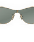 FilDior M1U Gold Butterfly Sunglasses