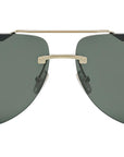 Fendi Sky Yellow Pilot Sunglasses