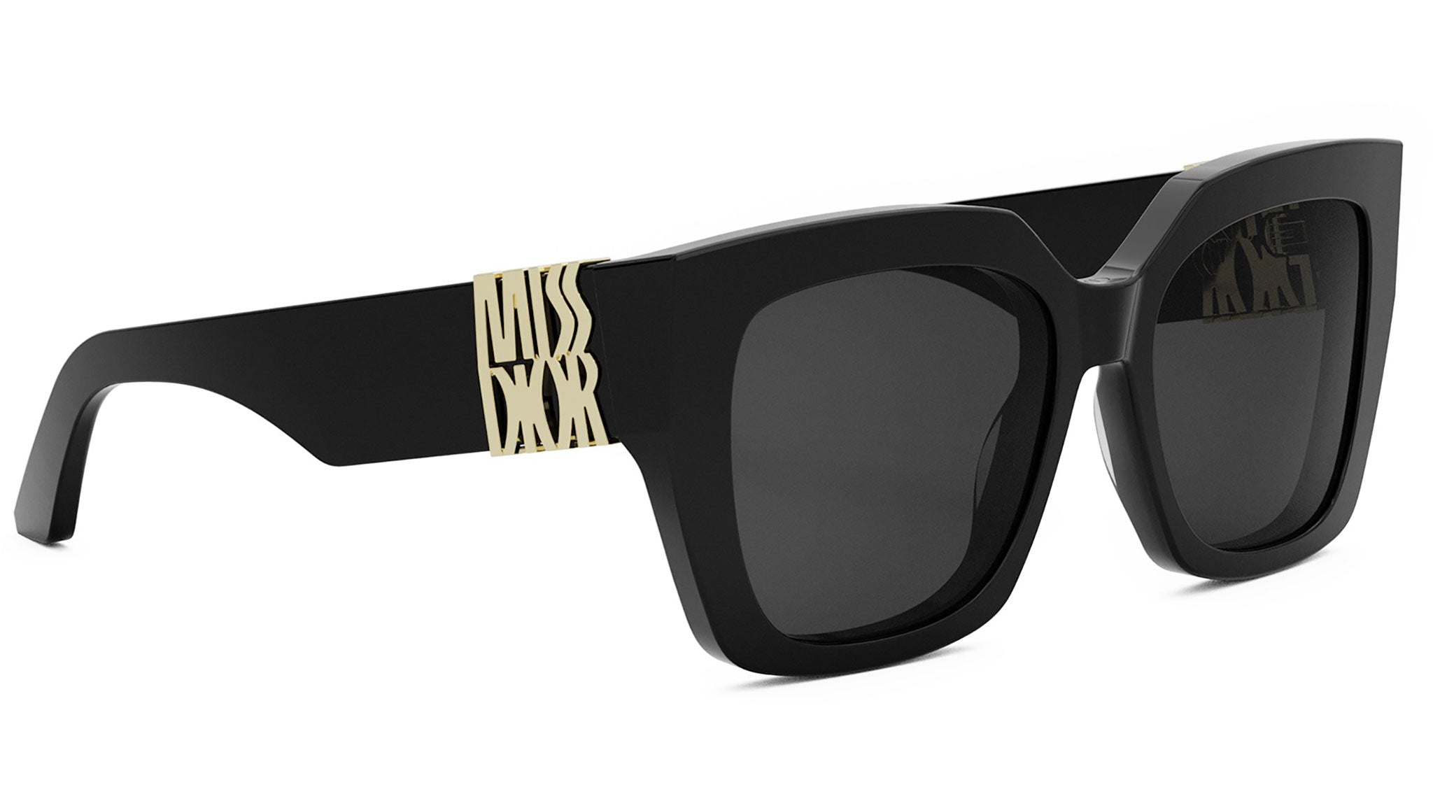 MissDior S2I Black Square Sunglasses