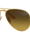 Aviator Gradient RB3025 112/85 Gold Brown