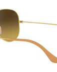 Aviator Gradient RB3025 112/85 Gold Brown