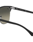 Clubmaster Metal RB3716 911871 matte black on silver