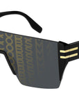 MARC 712/S NZU 7Y Gold Pattern Black