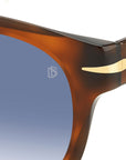 DB 7041/S FLAT WR9 08 Brown Havana