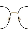 GemDiorO SU Yellow Geometric Eyeglasses