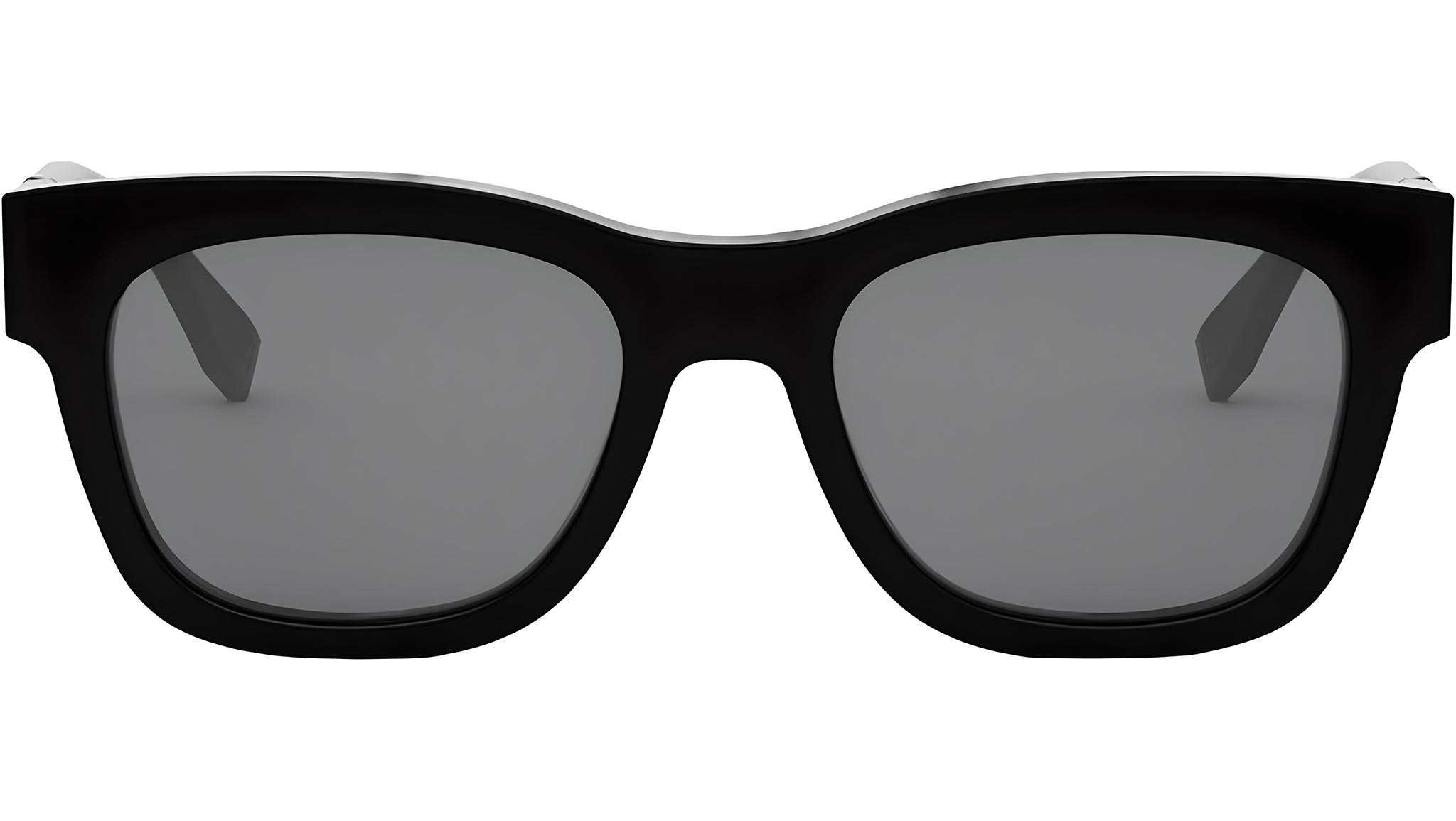 Fendi Diagonal Black Square Sunglasses