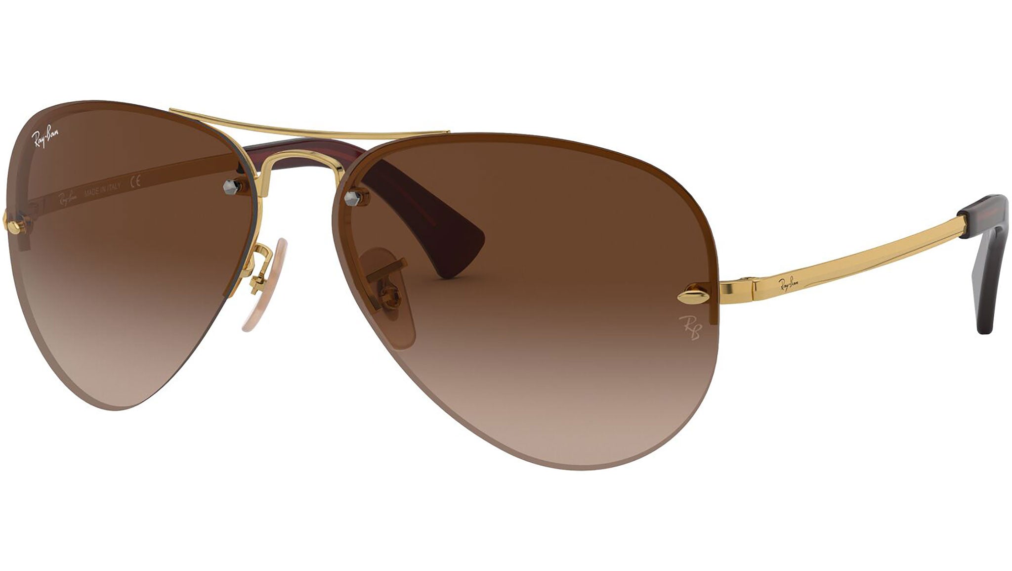 Aviator RB3449 001/13 Gold Brown