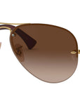 Aviator RB3449 001/13 Gold Brown