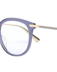 GemDiorO R4I Blue Round Eyeglasses