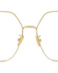 GemDiorO S2U Yellow Geometric Eyeglasses