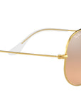 Aviator Gradient RB3025 001/3E Gold Silver