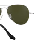 Aviator Mirror RB3025 003/40 Silver Metal Grey