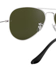 Aviator Mirror RB3025 003/40 Silver Metal Grey