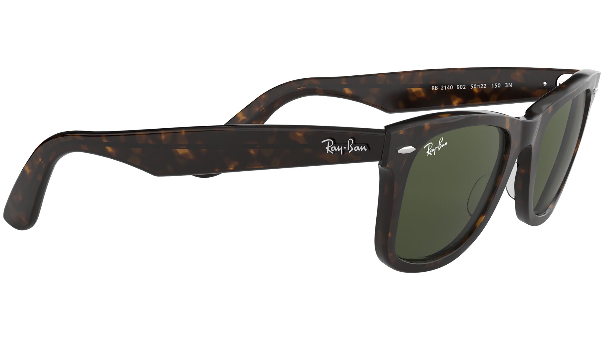 Original Wayfarer Classic RB2140 polished tortoise