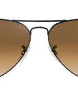 Aviator Gradient RB3025 004/51 Gunmetal Brown