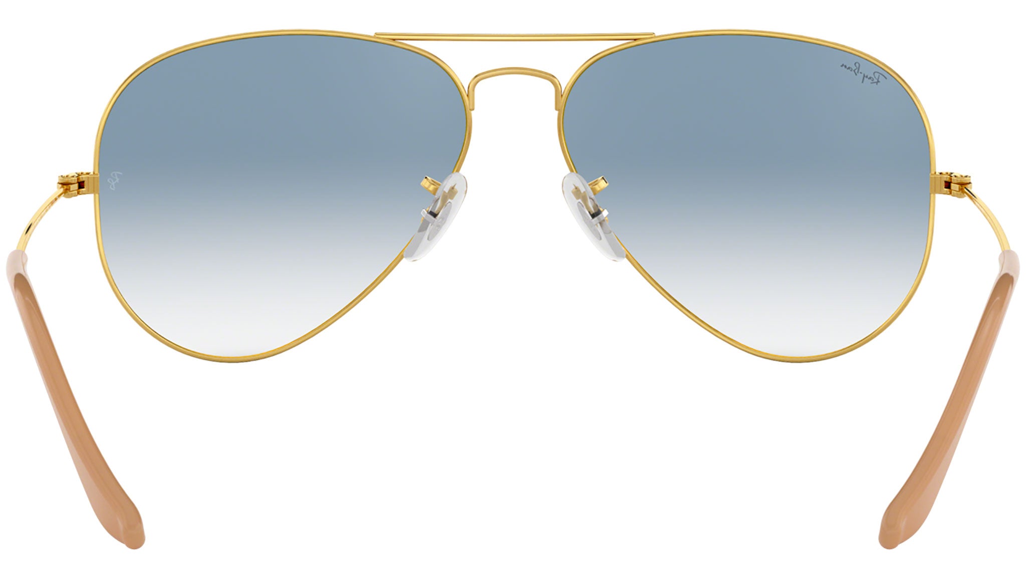 Aviator Gradient RB3025 001/3F Gold Blue