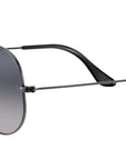 Aviator Gradient RB3025 004/78 Gunmetal Blue