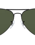 Aviator Large Metal II RB3026 L2821 Black Green