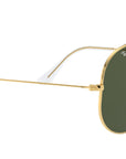 Aviator Large Metal II RB3026 L2846 Gold Green