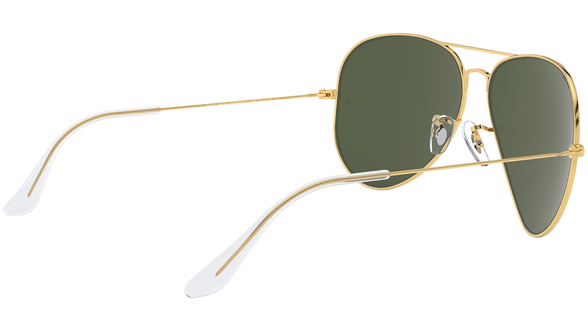 Aviator Large Metal II RB3026 L2846 Gold Green