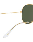 Aviator Large Metal II RB3026 L2846 Gold Green