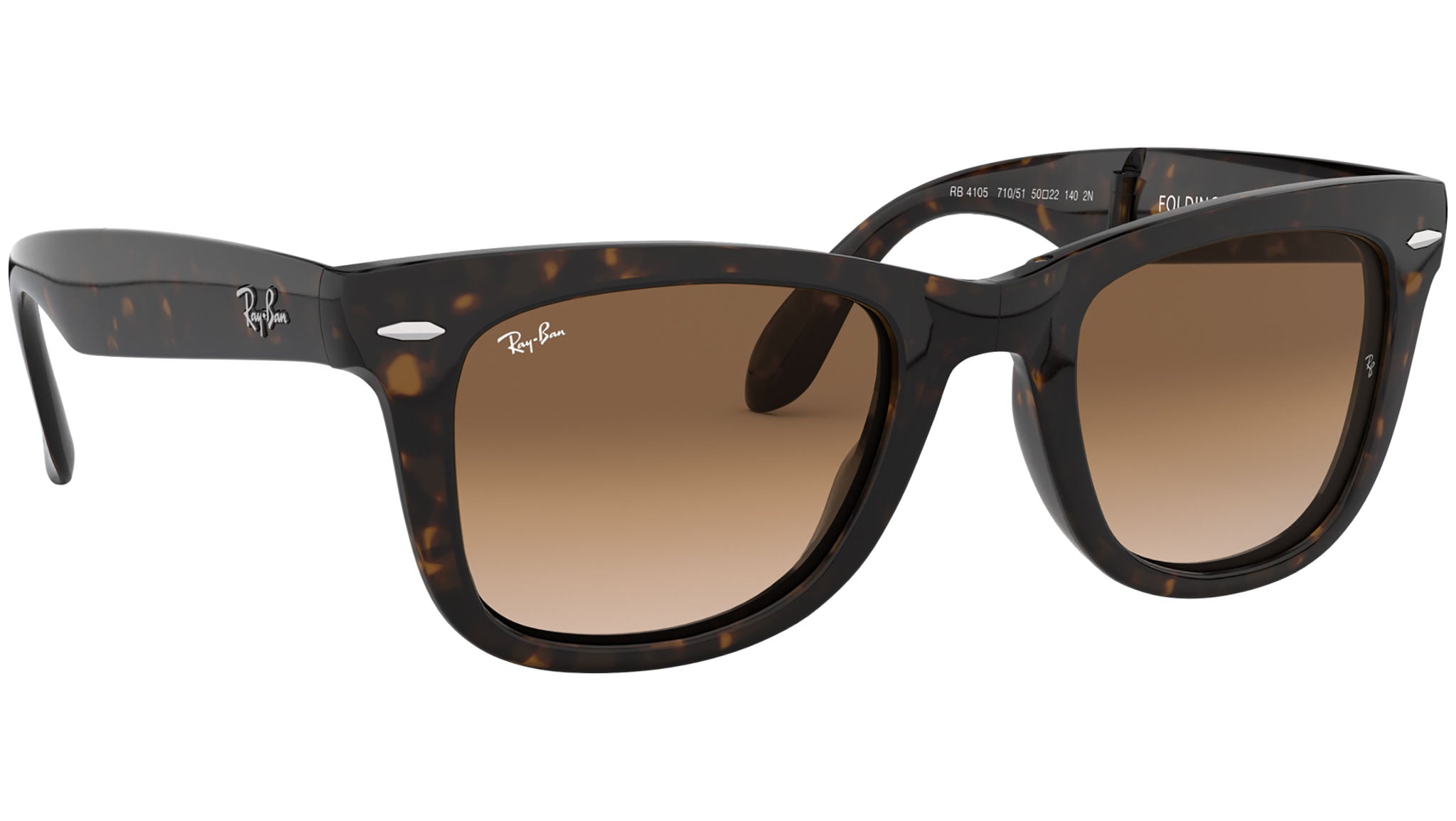 Wayfarer Folding Classic RB4105 710/51 Light Havana