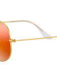 Aviator Flash Lenses RB3025 112/69 Gold Orange