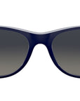 New Wayfarer Color Mix RB2132 matte blue on transparent