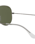 Aviator Flash Lenses RB3025 029/30 Matte Gunmetal Silver