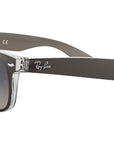 New Wayfarer Color Mix RB2132 gunmetal on transparent