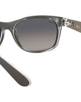 New Wayfarer Color Mix RB2132 gunmetal on transparent