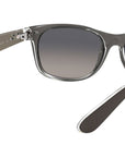 New Wayfarer Color Mix RB2132 gunmetal on transparent