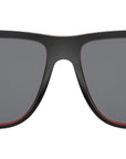 Boyfriend RB4147 617187 matte black on transparent red