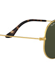 Aviator Havana Collection RB3025 181 Gold Green