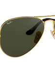 Aviator Havana Collection RB3025 181 Gold Green