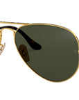 Aviator Havana Collection RB3025 181 Gold Green