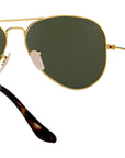 Aviator Havana Collection RB3025 181 Gold Green