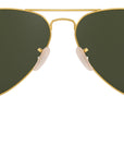 Aviator Havana Collection RB3025 181 Gold Green