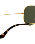 Aviator Havana Collection RB3025 181 Gold Green